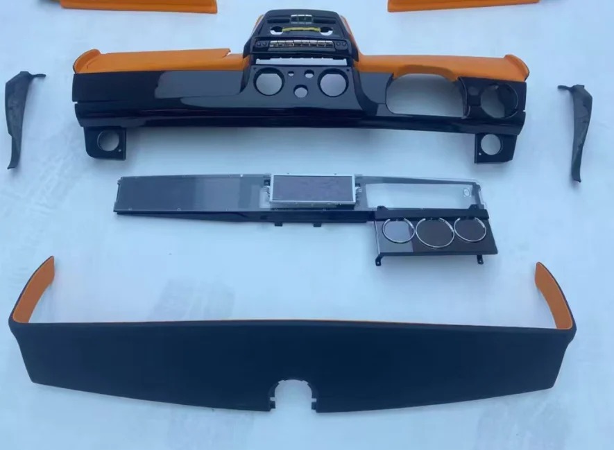 Ghost Luxury Interior Upgrade Kit for 2008-2019 Instrument Panel LCD Screen Door Panel Leather Seat Cover